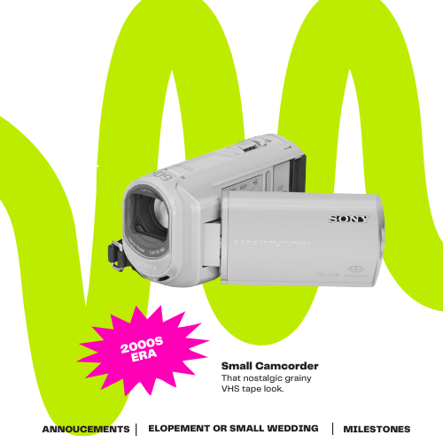 2000s Camcorder Hire