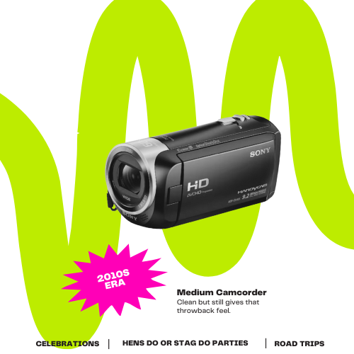 2010s Camcorder Hire