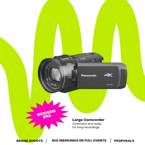 Modern Camcorder Hire